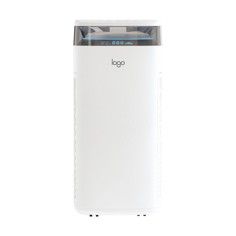Lago Air Purifier With True H.E.P.A. Odour Reducing Carbon Filter And